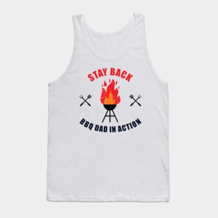 BBQ Dad In Action | Gift for Father Tank Top